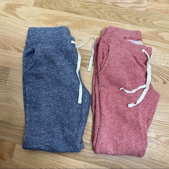 Gap Kids Sweatpants Bundle Sz Medium Gray Red Youth Boys - Picture 2 of 8